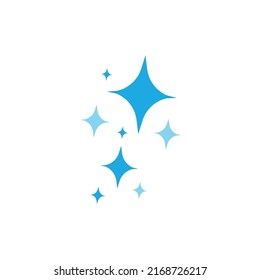 Plantilla vectorial de ilustraciones de símbolos y logotipo de limpieza