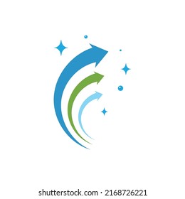 Cleaning logo and symbol ilustration vector template