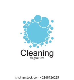 Reinigungs-Logo und Symbol-Vektorvorlage