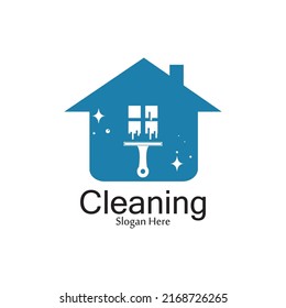 Cleaning logo and symbol ilustration vector template