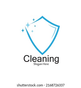 Cleaning logo and symbol ilustration vector template