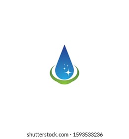 Cleaning logo template vector icon design