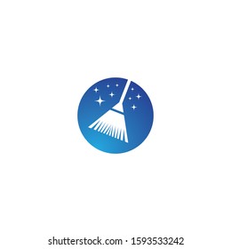 Cleaning logo template vector icon design