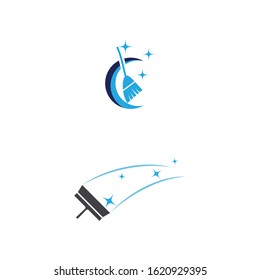 Cleaning Logo Template vector symbol nature
