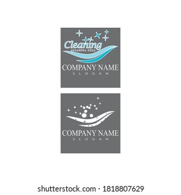 Cleaning Logo Template vector symbol nature