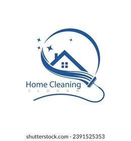 Cleaning Logo Template vector symbol nature