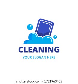 Cleaning logo vector - cleaning business logo