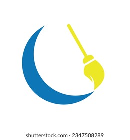 cleaning logo vector design illustration.