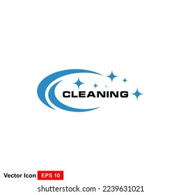 Cleaning Logo. vector illustration. nature symbol