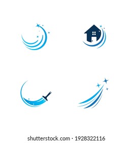 Cleaning logo vector ilustration design
