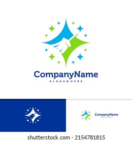 Cleaning logo vector template, Creative Cleaning logo design concepts