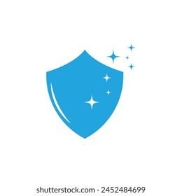 Diseño de símbolo de Plantilla de Vector de logotipo de limpieza