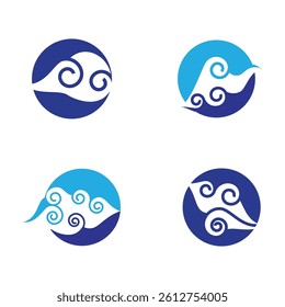 Cleaning logo vector template symbol design