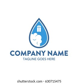Cleaning And Maintenance Logo Template