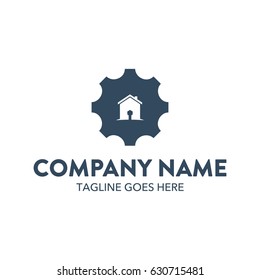 Cleaning And Maintenance Logo Template