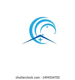 Cleaning And Maintenance Logo Template. cleaning apartments and offices.