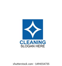 Cleaning And Maintenance Logo Template. cleaning apartments and offices.
