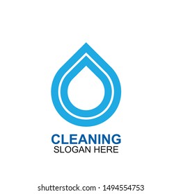 Cleaning And Maintenance Logo Template. cleaning apartments and offices.