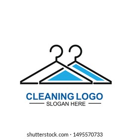 Cleaning And Maintenance Logo Template. cleaning apartments and offices.