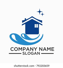 Cleaning And Maintenance Logo Template, Cleaning icon. Single high quality outline symbol for web design or mobile app. Thin line sign for design logo. Black outline pictogram on white background