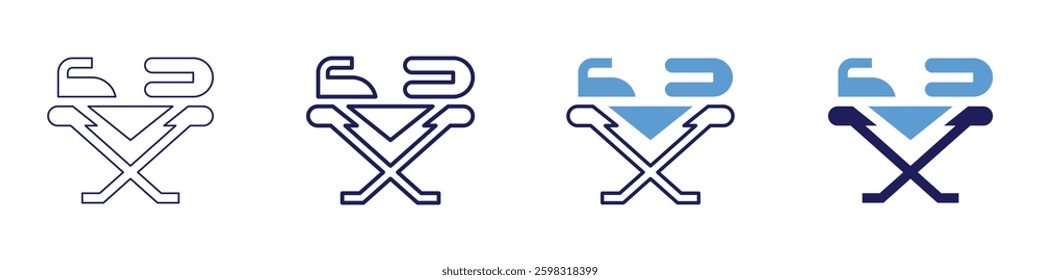 Cleaning microfiber cloth icon in 4 different styles. Thin Line, Line, Bold Line, Duotone. Duotone style. Editable stroke.