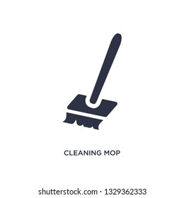 cleaning mop icon. Simple element illustration from tools concept. cleaning mop editable symbol design on white background. Can be use for web and mobile.