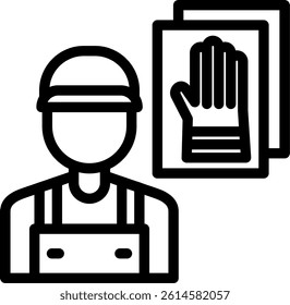 Cleaning Process Line Vector Icon Design