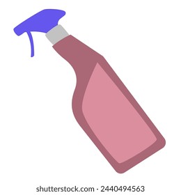 cleaning product spray bottle vector illustration