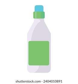 cleaning products bleach design illustration isolated