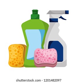 cleaning products and supplies