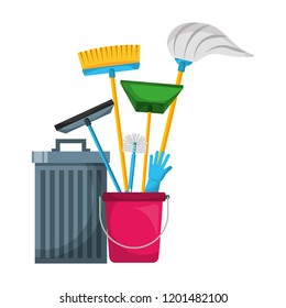 cleaning products and supplies