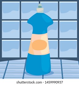 cleaning products and supplies design