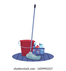 cleaning products and supplies design