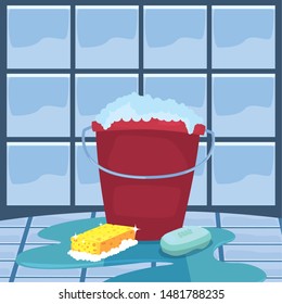 cleaning products and supplies design