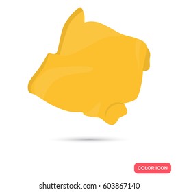 Cleaning rag color flat icon for web and mobile design