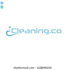 Cleaning or renovation or Pool service  colorful vector logo with dummy text for multipurpose use.