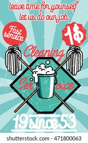 Cleaning service banner