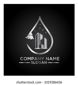 Cleaning Service Business logo design