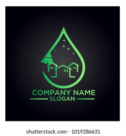 Cleaning Service Business logo design