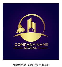 Cleaning Service Business logo design