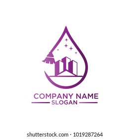 Cleaning Service Business logo design