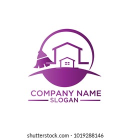 Cleaning Service Business logo design