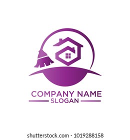 Cleaning Service Business logo design