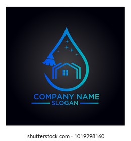 Cleaning Service Business logo design