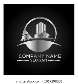 Cleaning Service Business logo design