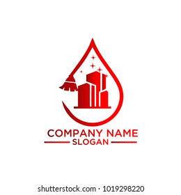 Cleaning Service Business logo design