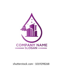 Cleaning Service Business logo design