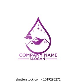 Cleaning Service Business logo design