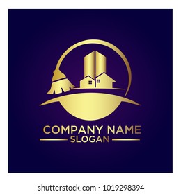 Cleaning Service Business logo design