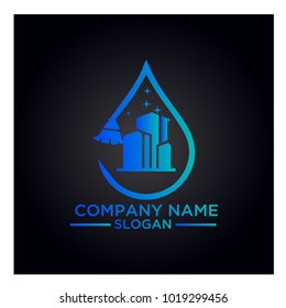 Cleaning Service Business logo design